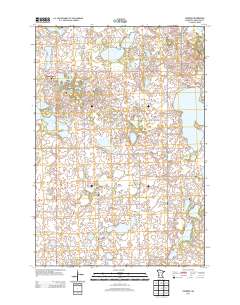 Sunburg 2013 topographic map thumbnail