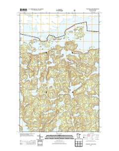 Takucmich Lake 2013 topographic map thumbnail