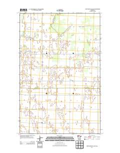 Thief River Falls NE 2013 topographic map thumbnail