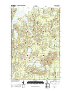 Tobique 2013 topographic map thumbnail