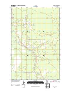 Toivola SW 2013 topographic map thumbnail