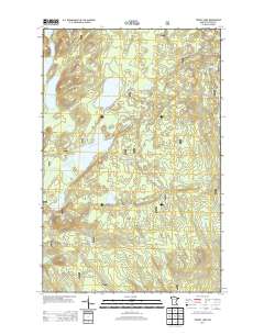 Toohey Lake 2013 topographic map thumbnail