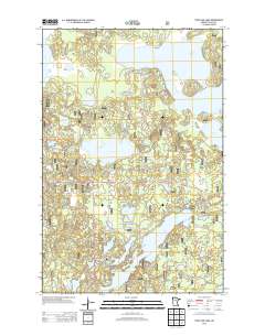 Town Line Lake 2013 topographic map thumbnail