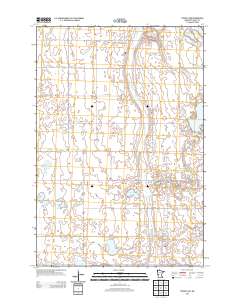 Trisko Lake 2013 topographic map thumbnail