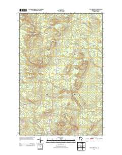 Two Harbors NE 2013 topographic map thumbnail
