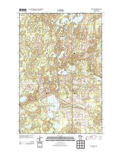 Two Inlets 2013 topographic map thumbnail