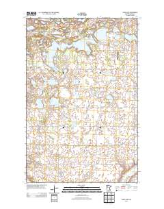 Union Lake 2013 topographic map thumbnail