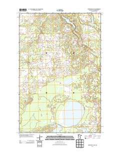 Upper Rice Lake 2013 topographic map thumbnail