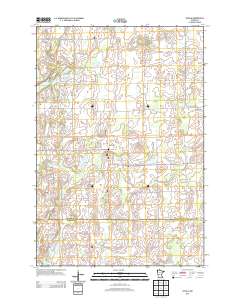 Upsala 2013 topographic map thumbnail