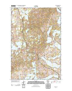 Vergas 2013 topographic map thumbnail