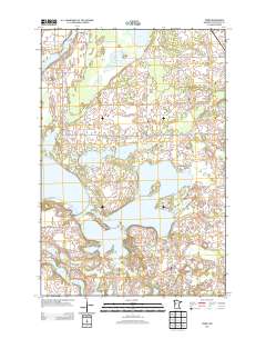 Vining 2013 topographic map thumbnail