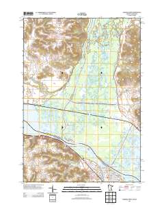 Wabasha North 2013 topographic map thumbnail