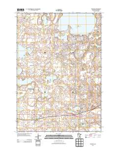 Waconia 2013 topographic map thumbnail