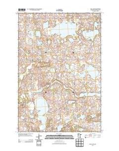 Wall Lake 2013 topographic map thumbnail
