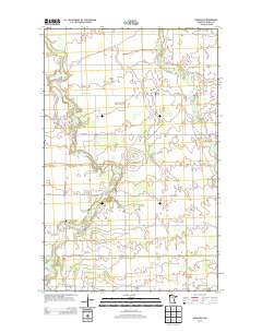 Wannaska 2013 topographic map thumbnail