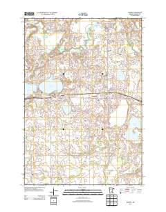 Waverly 2013 topographic map thumbnail