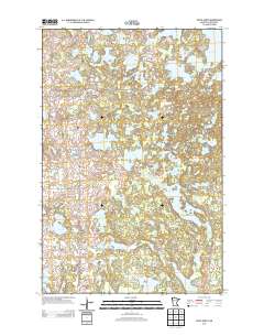 White Earth 2013 topographic map thumbnail