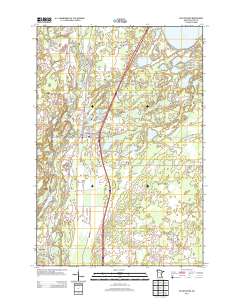 Willow River 2013 topographic map thumbnail