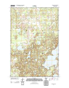 Wilson Bay 2013 topographic map thumbnail