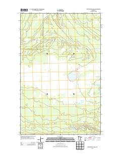 Winter Road Lake 2013 topographic map thumbnail