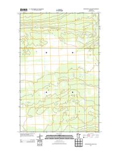 Winter Road Lake NW 2013 topographic map thumbnail