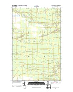 Winter Road Lake SE 2013 topographic map thumbnail