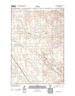 Wintermute Lake 2013 topographic map thumbnail