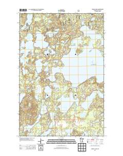 Woman Lake 2013 topographic map thumbnail