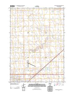 Worthington North 2013 topographic map thumbnail