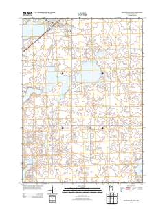 Worthington South 2013 topographic map thumbnail
