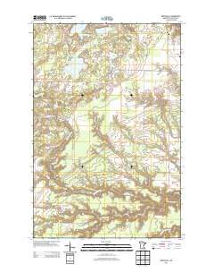 Wrenshall 2013 topographic map thumbnail