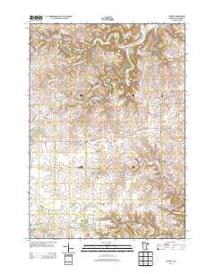 Wykoff 2013 topographic map thumbnail