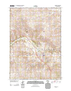 Zumbrota 2013 topographic map thumbnail