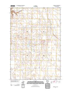 Beardsley NE 2013 topographic map thumbnail