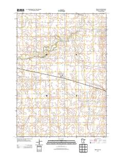 Bricelyn 2013 topographic map thumbnail
