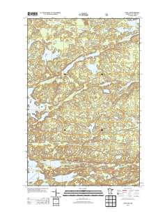 Chad Lake 2013 topographic map thumbnail