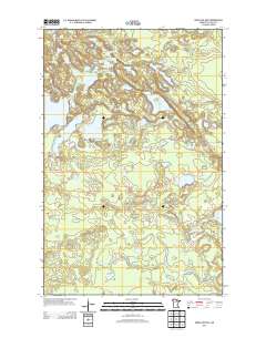 Deer Lake East 2013 topographic map thumbnail
