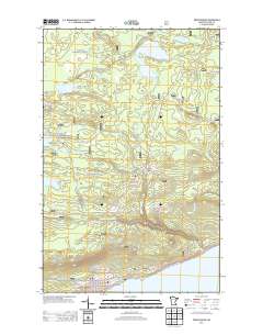 Grand Marais 2013 topographic map thumbnail
