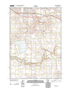 Janesville 2013 topographic map thumbnail