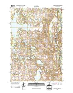 Marine on St. Croix 2013 topographic map thumbnail