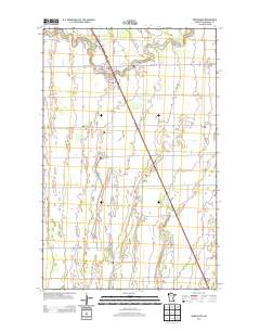 Newfolden 2013 topographic map thumbnail