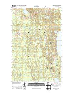 Northome South 2013 topographic map thumbnail