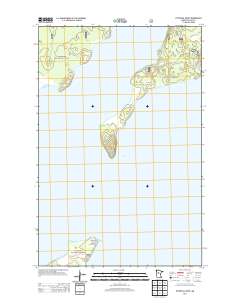 Ottertail Point 2013 topographic map thumbnail