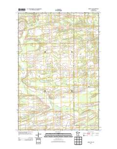 Sebeka NW 2013 topographic map thumbnail