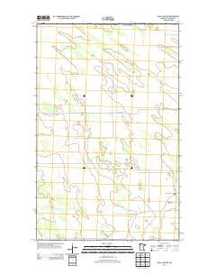 Skull Lake NE 2013 topographic map thumbnail