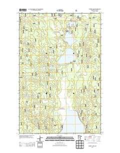 Sucker Lakes 2013 topographic map thumbnail