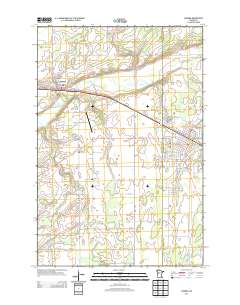 Wadena 2013 topographic map thumbnail