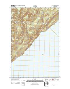 Little Marais 2013 topographic map thumbnail