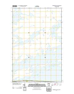 Cranberry Bay OE N 2013 topographic map thumbnail