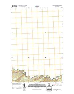 Grand Portage OE N 2013 topographic map thumbnail